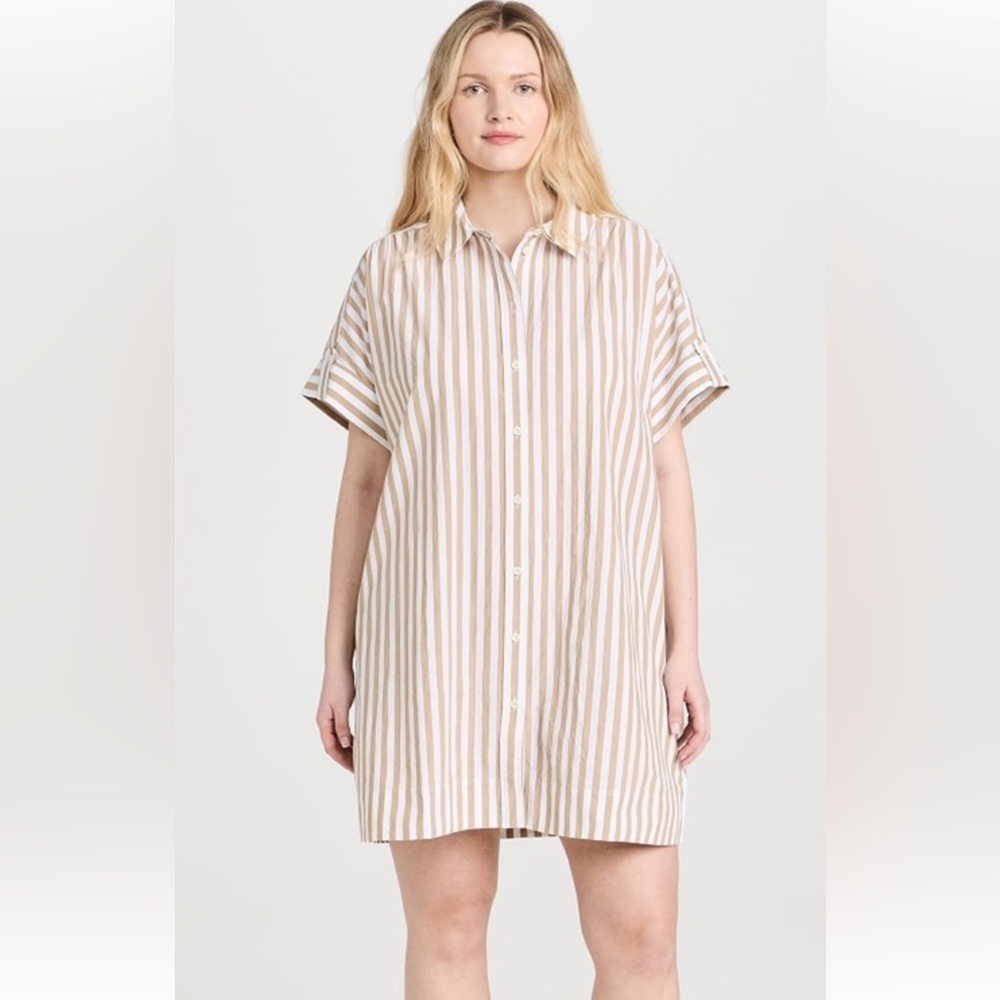 Madewell Striped shirt dress